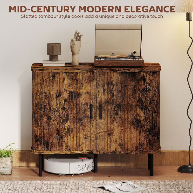Tambour sideboard – image 4
