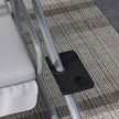 Light grey swing bed – image 9