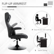 Pedestal gaming chair with headrest – image 4
