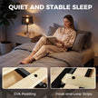 Single metal bed with wood slats – image 4