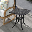Bronze cast aluminium side table – image 2