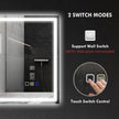 80 x 60 cm backlit LED mirror – image 9