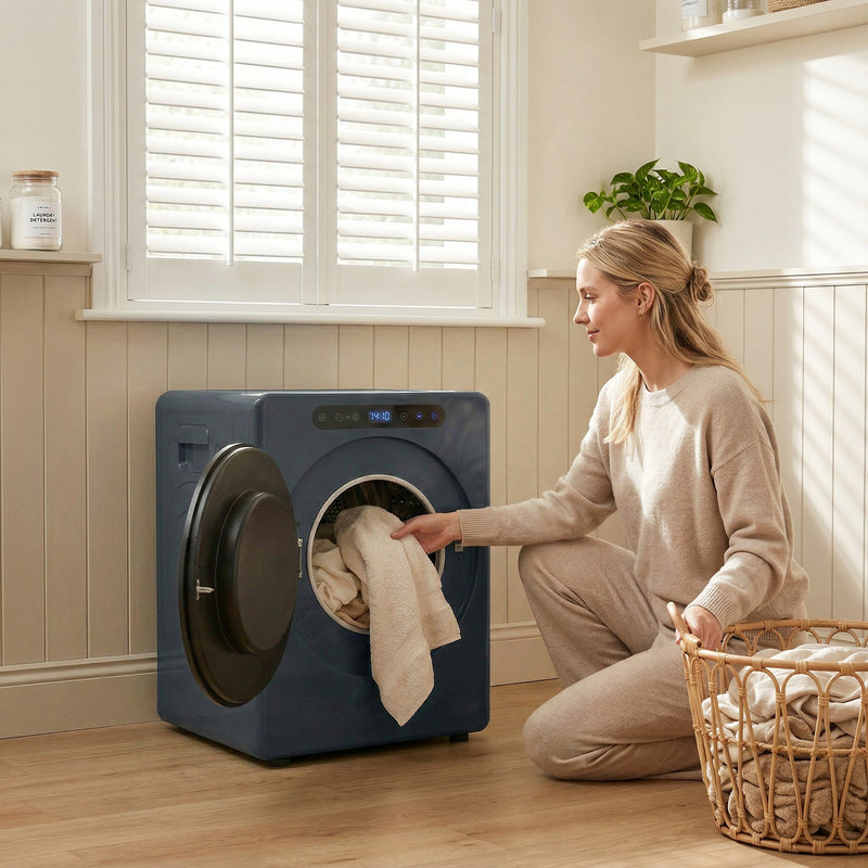 5kg blue tumble dryer – image 9