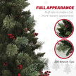 4ft pre-lit Christmas tree with retro base – image 5