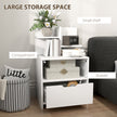 White bedside table – image 5