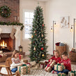 7ft slim pine pencil Christmas tree – image 9