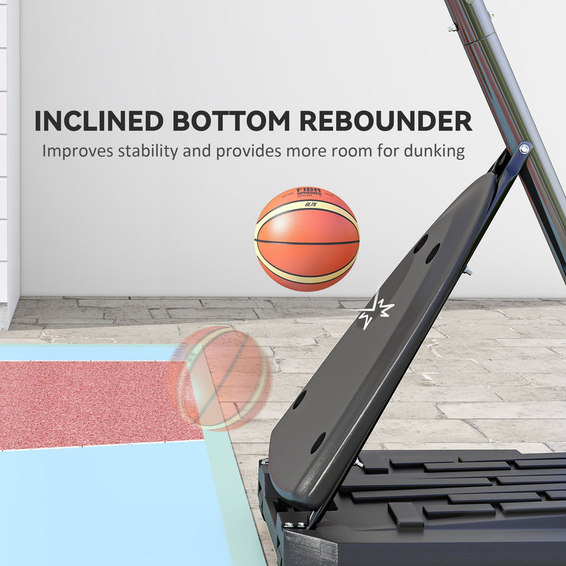 Adjustable basketball hoop and stand – image 7