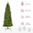 7ft pre-lit pencil Christmas tree – image 4