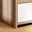 Wood-effect bedside table – image 8