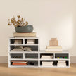 White desktop printer stand – image 6