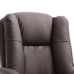 Faux leather mid-back office chair – image 10