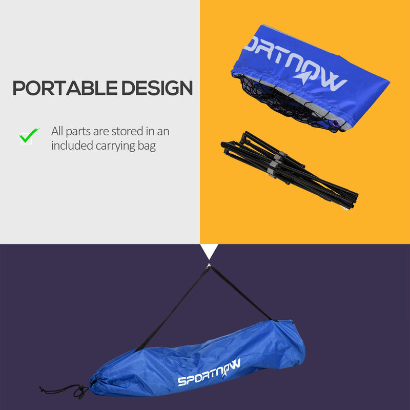 Blue 3 m badminton net – image 5