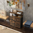 Rustic 7-drawer storage unit – image 10