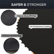 Black 12ft trampoline mat – image 6