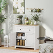 Sideboard with drawer and double doors – image 2