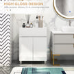High gloss bathroom cabinet – image 4