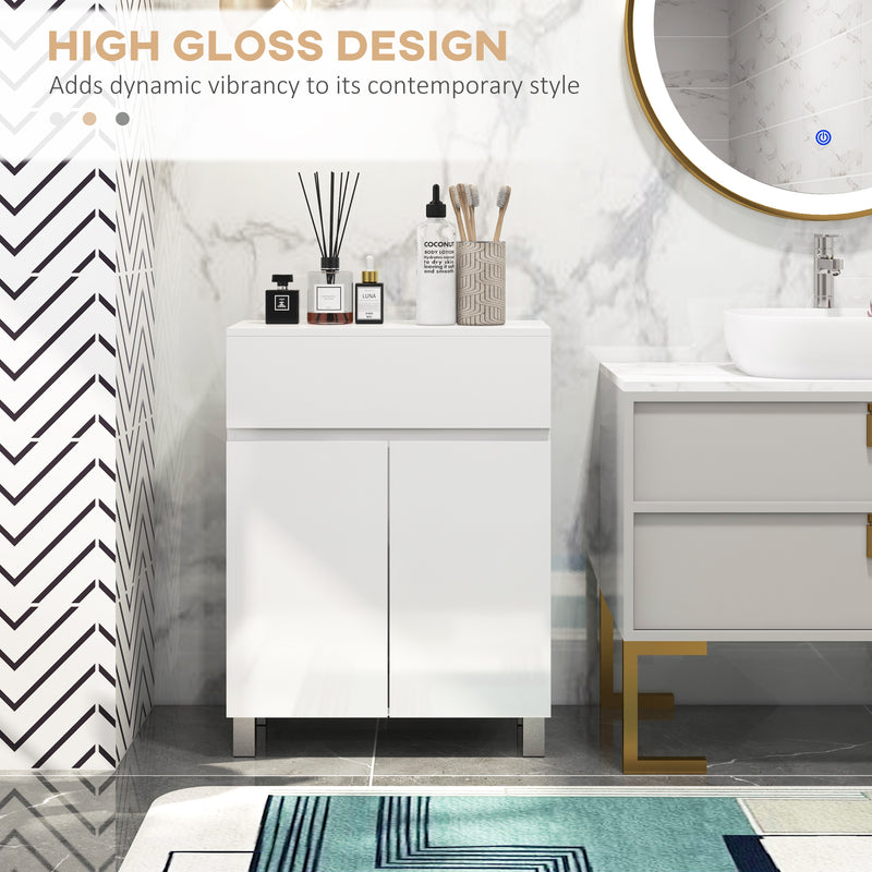 High gloss bathroom cabinet – image 4