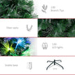 4ft multi-colour fibre optic Christmas tree – image 8