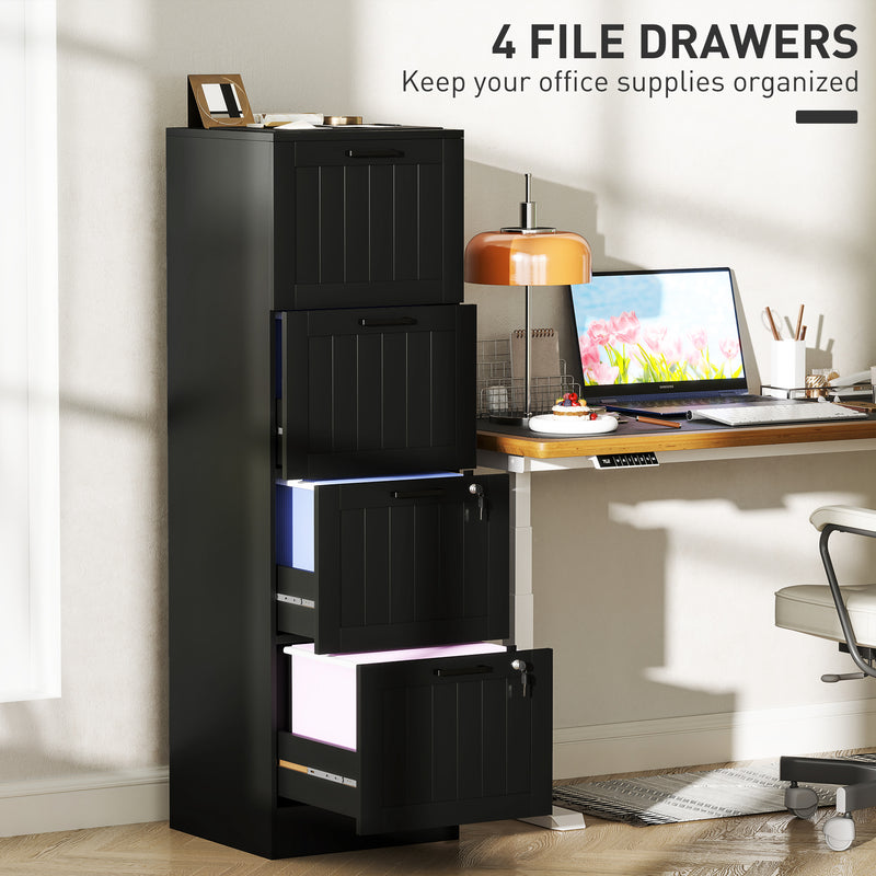 4-drawer filing cabinet – image 4