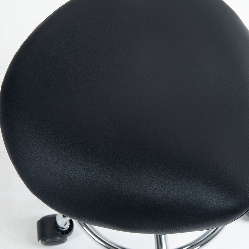 Black salon saddle stool – image 8