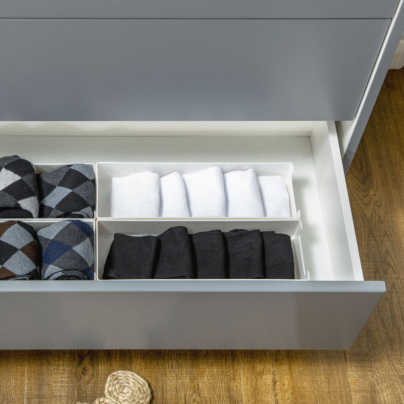 Grey 3-drawer chest – image 9