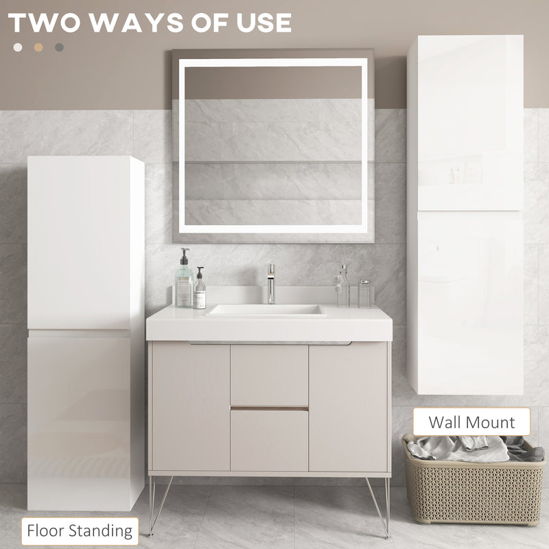 120 cm high gloss bathroom cabinet – image 5