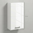 High gloss bathroom wall cabinet – image 3
