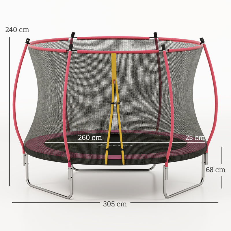 10ft outdoor trampoline – image 3