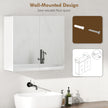 Double-door mirror bathroom cabinet – image 7
