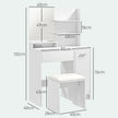 Dressing table set with cupboard – image 3