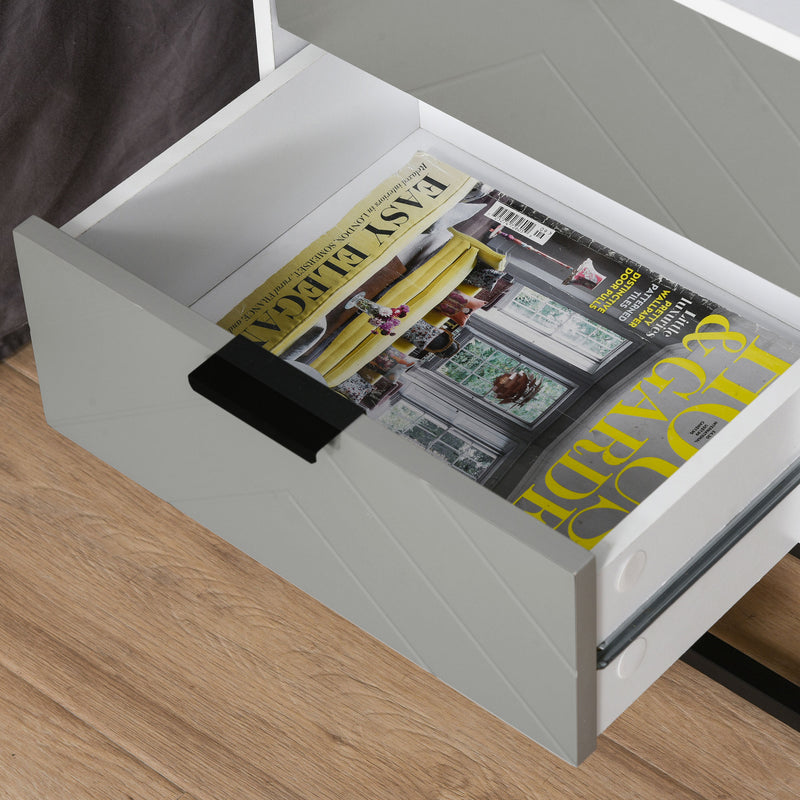 Chevron bedside cabinet – image 8