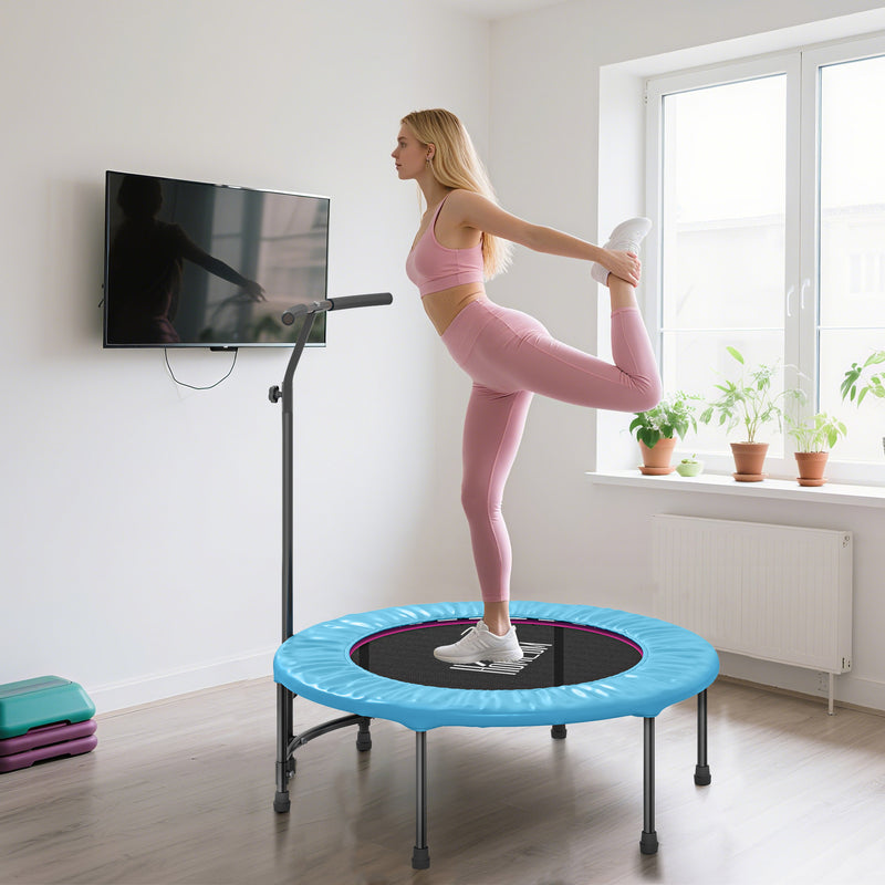 Blue 40" fitness trampoline – image 9