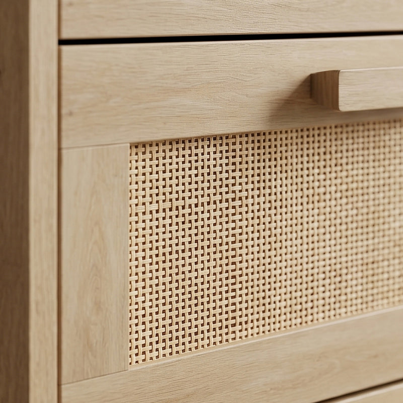 6-drawer rattan chest – image 9
