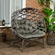 2-seater folding egg chair – image 10