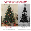 6ft bushy spruce Christmas tree – image 5