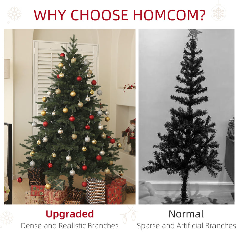 6ft bushy spruce Christmas tree – image 5