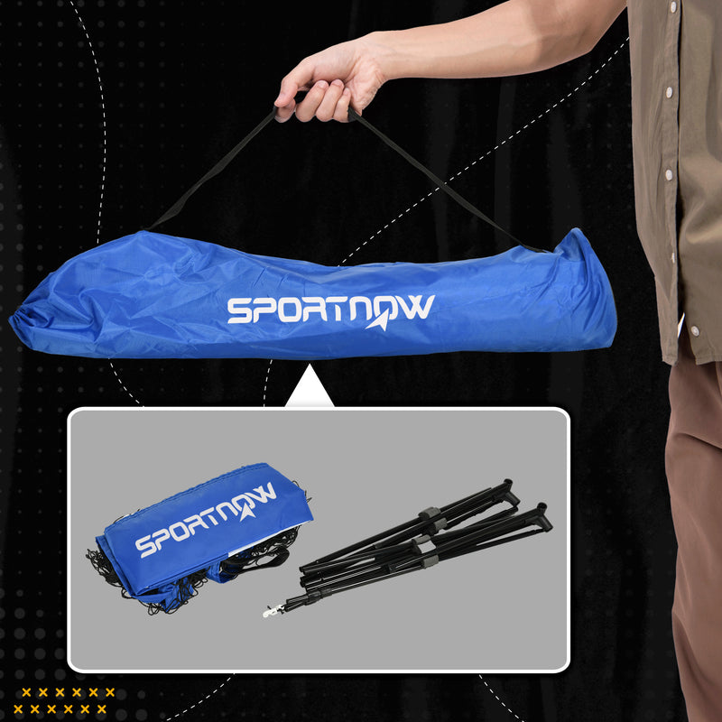 Blue 4 m badminton net – image 6