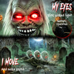116cm Animated Crawling Zombie with Glowing Red Eyes – image 4 of 9