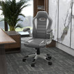 Racing gaming chair with flip-up arms – image 2