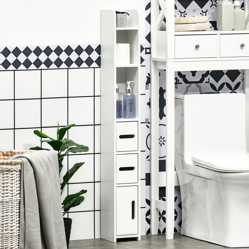 Slim tall bathroom cabinet – image 10
