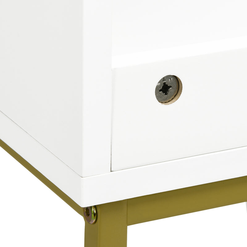 Under sink cabinet with gold legs – image 8