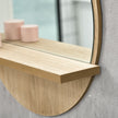 Round mirror with shelf – image 9