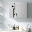 Double-door mirror bathroom cabinet – image 10
