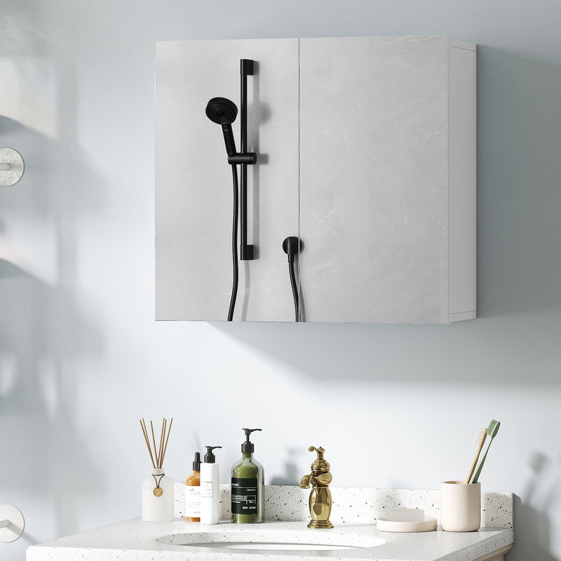 Double-door mirror bathroom cabinet – image 10
