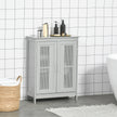 Grey bathroom floor cabinet – image 2