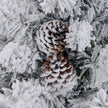 3ft pre-lit snowy tabletop Christmas tree – image 9