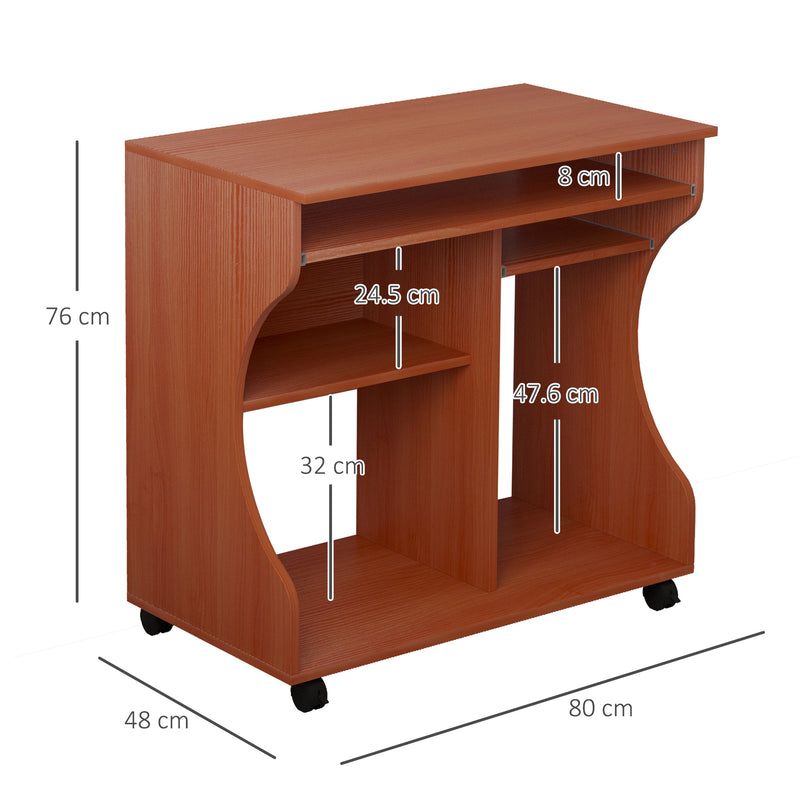 Compact mobile computer desk – image 3
