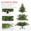 5ft bushy artificial Christmas tree – image 6