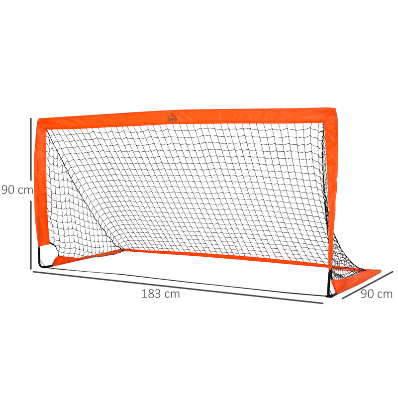 Set of 2 folding football goals – image 3