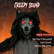 170cm Animated Werewolf with Sickle, Glowing Eyes & Sound – image 7 of 9